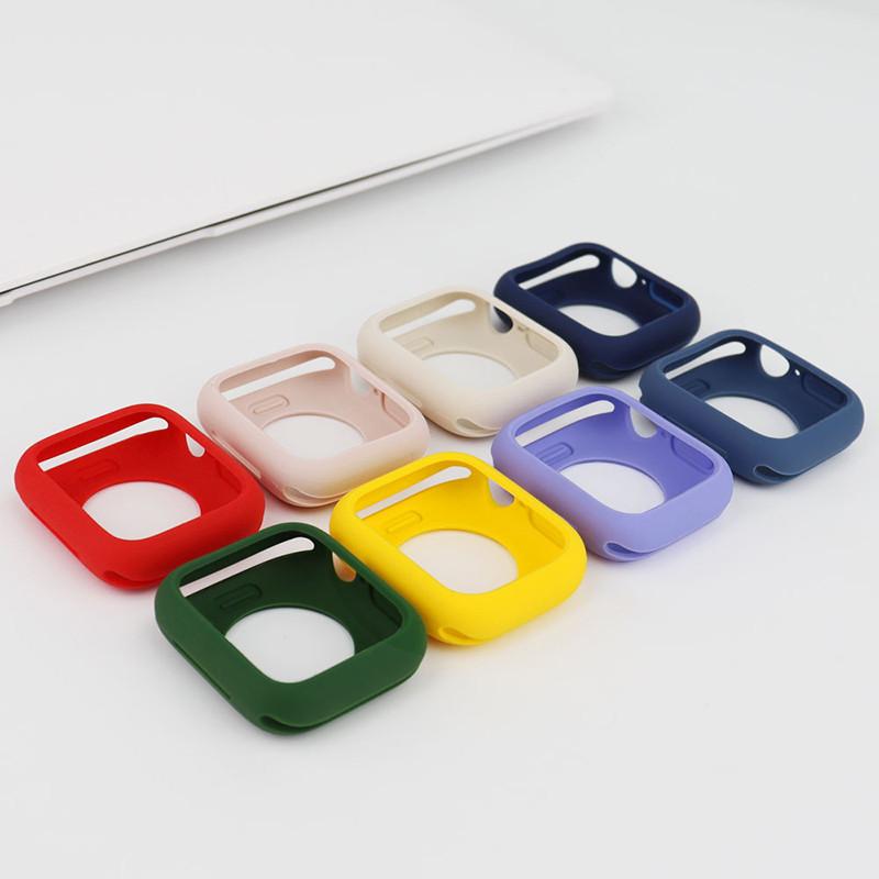 Silicone Case for IWatch Apple Watch Ultra 3 2 Series 11 10 9 8 7 6 5 4 SE 3 2 49mm 46mm 42mm 45mm 44mm 40mm 41mm 38mm Anti Gores Silikon Material Soft Candy Screen Protector Cover Bumper Jam Tangan Smartwatch for DT No 1 HW22 W26 IWO Silicone Case for IWatch Apple Watch Ultra 3 2 Series 11 10 9 8 7 6 5 4 SE 3 2 49mm 46mm 42mm 45mm 44mm 40mm 41mm 38mm Anti Gores Silikon Material Soft Candy Screen Protector Cover Bumper Jam Tangan Smartwatch for DT No 1 HW22 W26 IWO