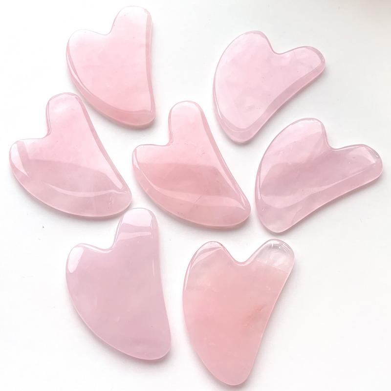   Chính Hãng  Đá guasha massage nâng cơ mặt hỗ trợ thon gọn mặt và làm đẹp da từ đá tự nhiên Skincare Làm Đẹp Da 