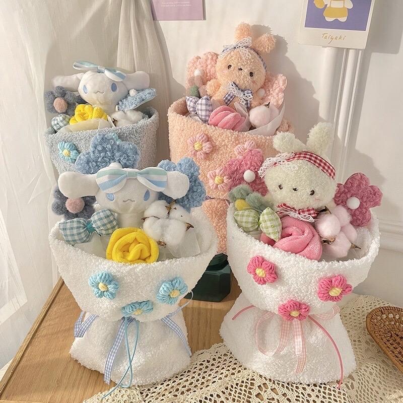 Buket Boneka Kado Paket Paper Bag Lampu Tumblr 5