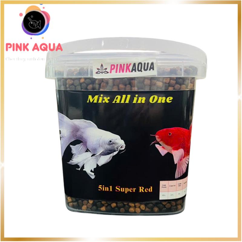 Cám All in One cho cá chép sử tử phi tần tăng màu và kích size nhanh, không làm đục nước