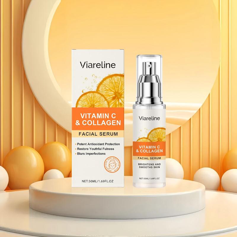 Product Introduction of Vitamin C & Collagen Facial Serum, Moisturizing Facial Essence, Hydrating Facial Serum, Face Serum for Women & Men 0