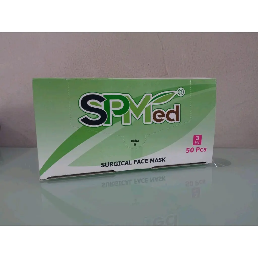 Masker Medis Surgical Mask Merk SPMed Isi 50pcs Masker Hijab Karakter ...