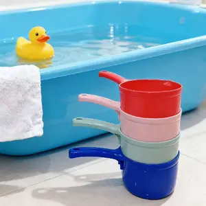 Sendok air mini sendok mandi plastik bahan plastik gagang berkualitas tinggi