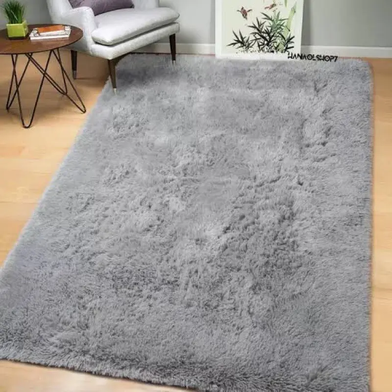 KARPET RASFUR BULU 150x100x4cm  LEMBUT TEBAL KARPET BULU RAFUR PREMIUM SURPET MATRAS TIDUR Busa