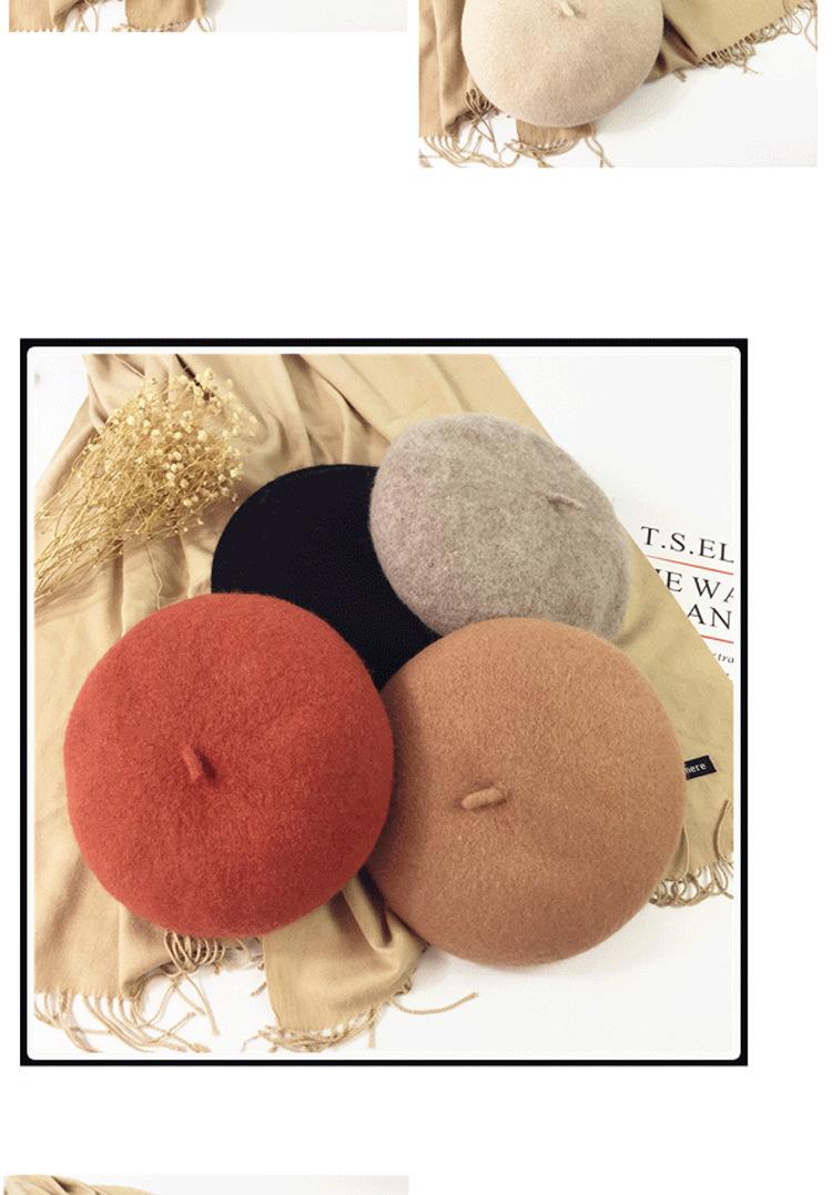 Product Introduction of Mũ Nồi Len Nữ, Mũ Ấm Áp, Phong Cách Hàn Quốc, Bí Ngô, Giải Trí, Nhật Bản, Mùa Thu Và Mùa Đông ob ob Women Hat Cap Nón 6