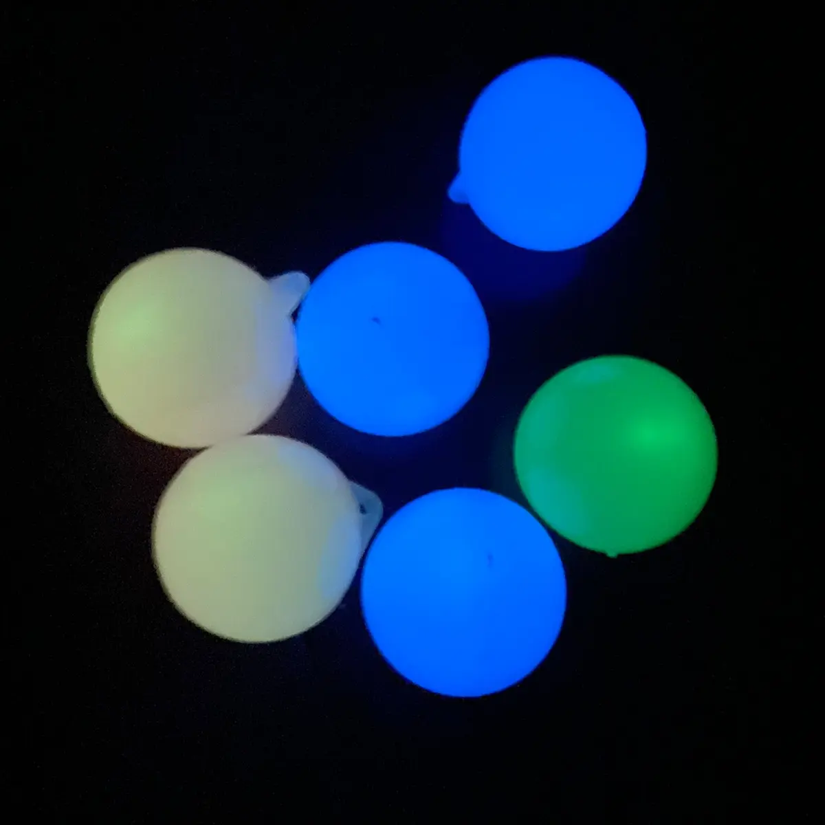 4 CM GLOW IN THE DARK BIRU