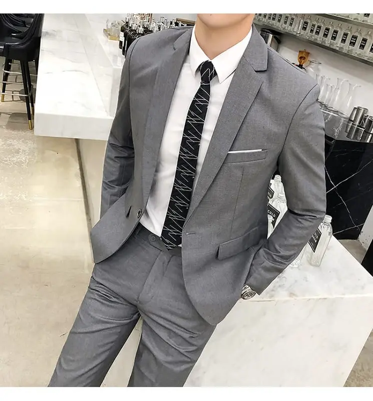 SETELAN JAS BLAZER FORMAL PREMIUM PRIA - 5 IN 1 2