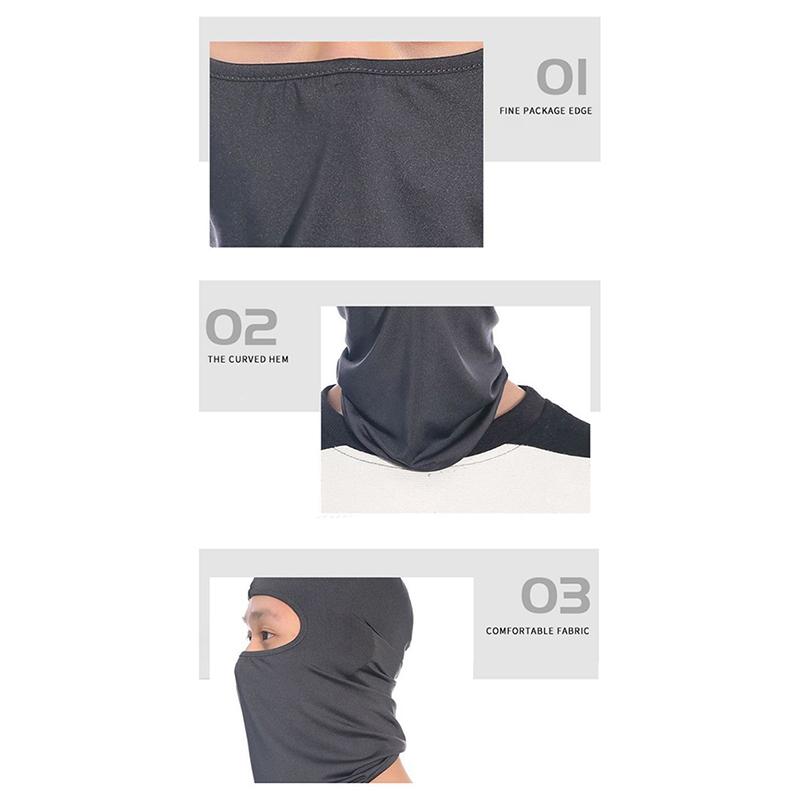 Product Introduction of [UINI] 1pc ผ้าพันคอป้องกันคอแบบเต็มหน้า ที่คลุมศีรษะ ที่อุ่นหน้ากากผู้ชาย ที่คลุมคอ ป้องกันแสงแดด หมวกกันลมป้องกัน หมวกมัลติฟังก์ชั่น Sports ออกกำลังกาย 18