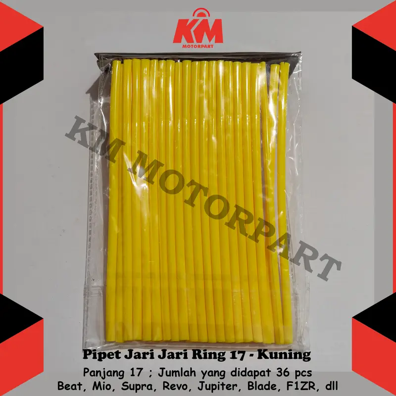 Pipet Jari Ring 17 Motor dan Sepeda Sedotan isi 36 pcs untuk Beat Mio Nex Scoopy Vario Xride dll 5