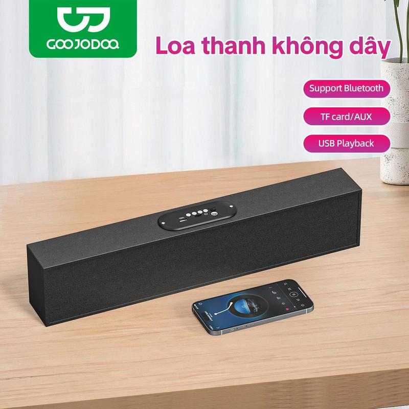 GOOJODOQ Loa Bluetooth GOOOJDOQ Kích Thước Lớn Máy Tính PC Không Dây Cho Laptop Âm Thanh USB Chơi Game Thẻ TF AUX