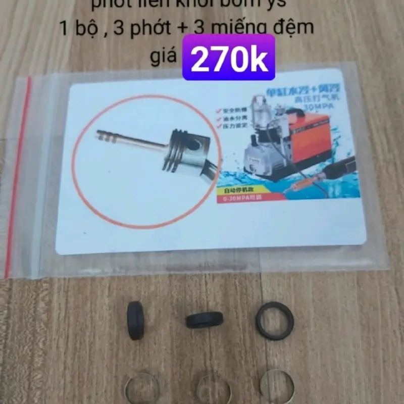 Bộ phớt zin liền khối máy bơm xin yong shi 1