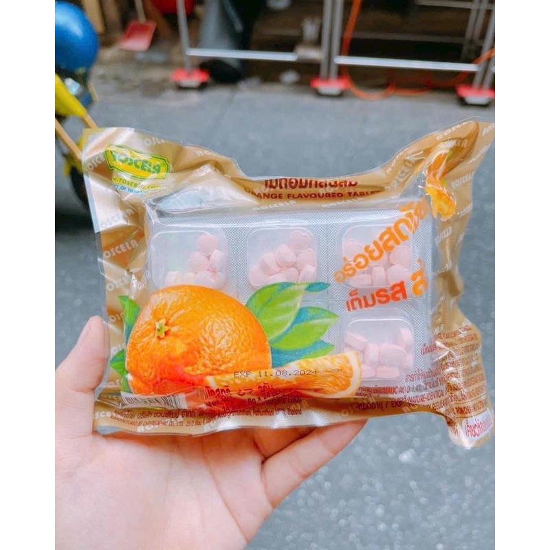 Kẹo ngậm vitamin C Thái Lan vỉ 24 hộp nhỏ hàng mới về 6