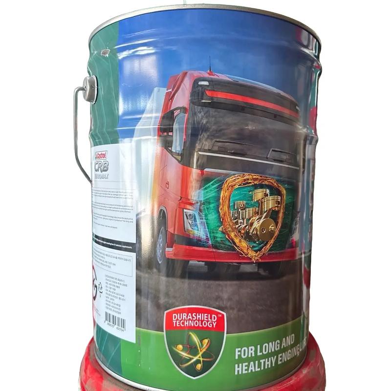 Castrol CRB TURBOMAX 15W-40 CK-4 Euro 6 Synthetic, dầu nhớt dùng cho động cơ Turbo tăng áp động cơ yêu cầu tiêu chuẩn khí xả Euro VI(6) Xô 20 lít. maxlube