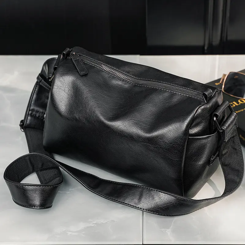 Túi Trống Da PU Cao Cấp, Chống Nước, Túi Đi Du Lịch, Đi Phượt 68014 Unisex Bag Nam