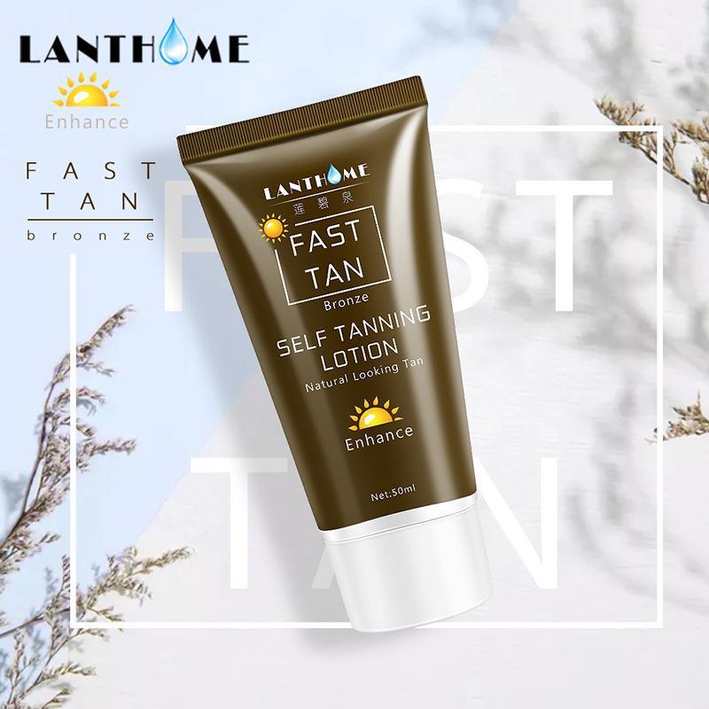Sun-Free Natural Black Bronze Wheat Color Body Lotion Black Cream Self Tanning Lotion 2