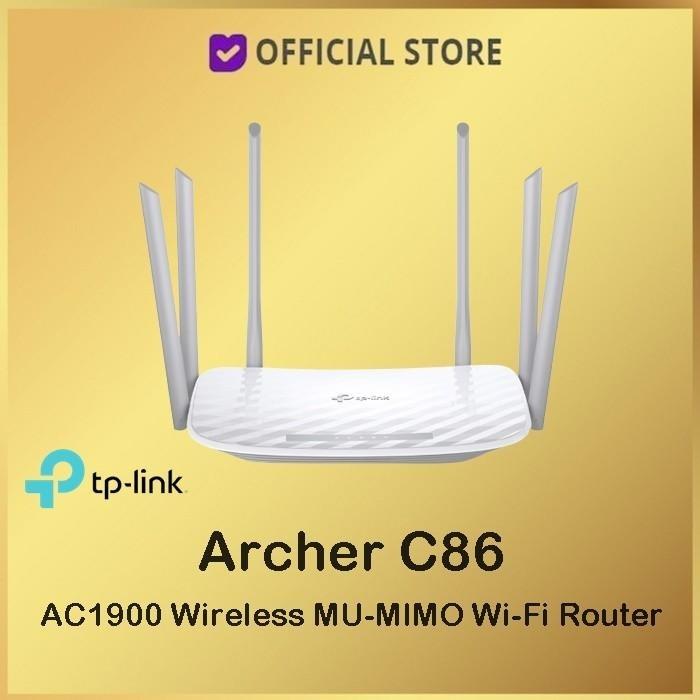 C86 Router Promo Tp-Link Archer C86 AC1900 Wireless MU-MIMO Wi-Fi Router C 86 Alat ...