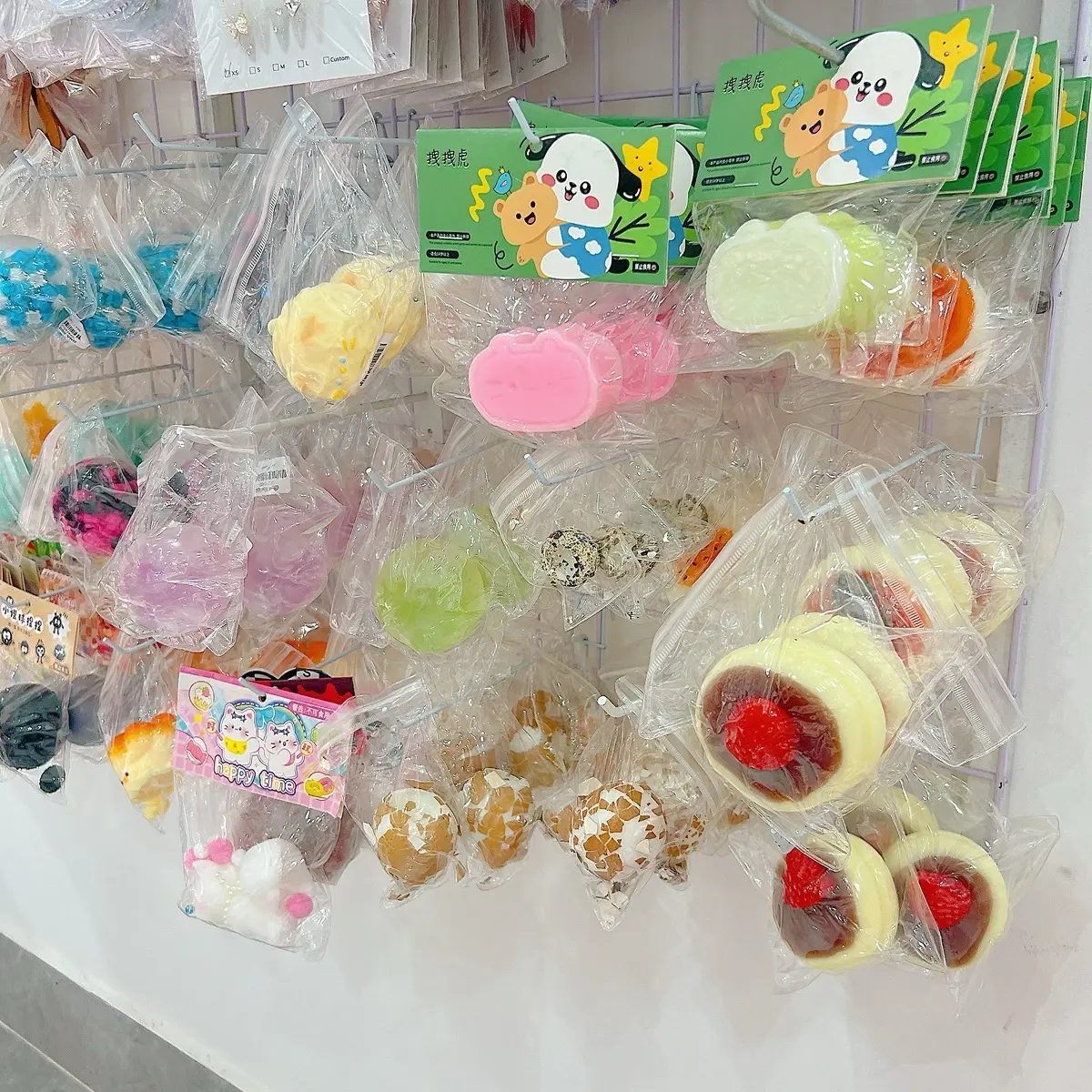 Đồ chơi Taba Squishy, Squishy mochi, đồ chơi dẻo nhiều mẫu dễ thương