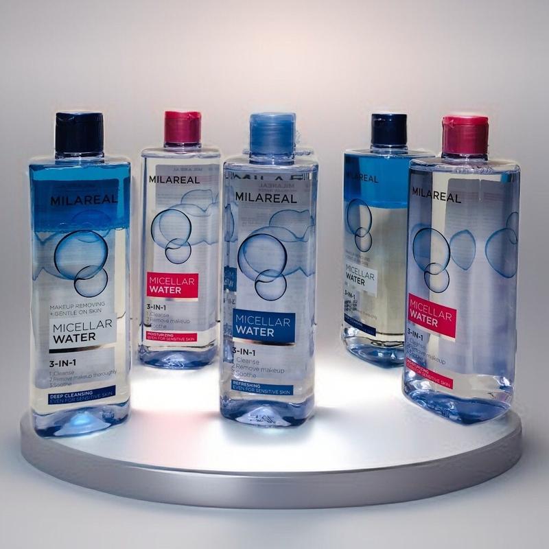 Nước tẩy trang MILAREAL 400ml 3-in-1 sản xuất tại Việt Nam - Trang Điểm - Cosmetic Mỹ Phẩm
