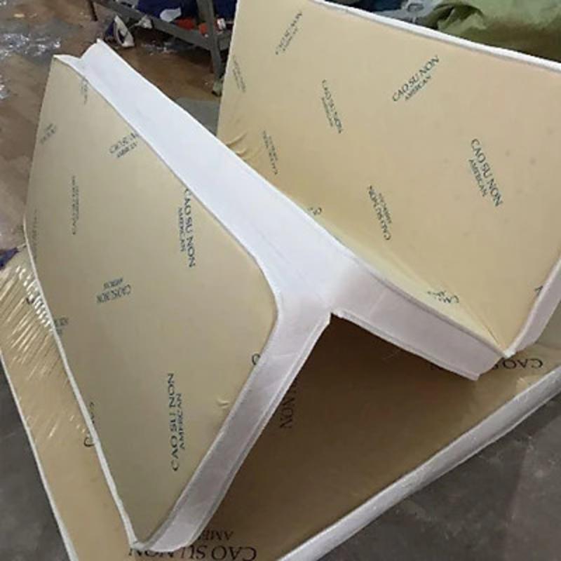  NỆM  GẤP 3  1m2 x 2m x 10cm CAO SU NON ẢMERICAN _HÀNG CAO CẤP 
