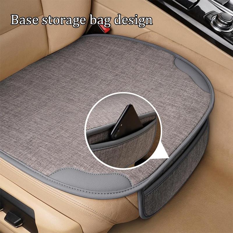Product Introduction of Car Seat Cushion Four Seasons General Single-piece Rear Seat Three-piece Car Set Cushion Single R9S3 29
