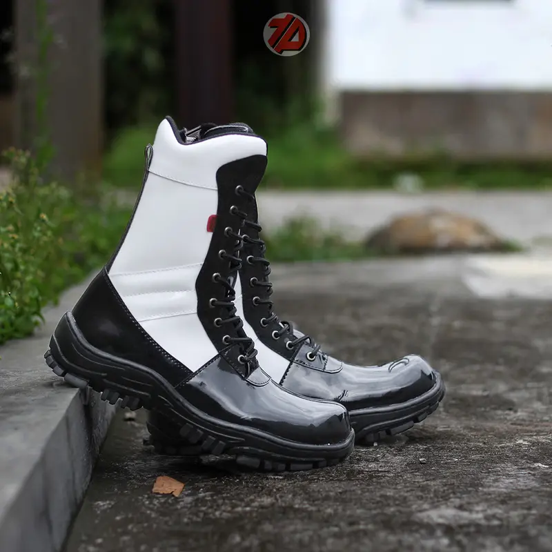 Sepatu PDL pria provos PDL  KULIT KILAP TANPA SEMIR ARBOO FOOTWEAR 2