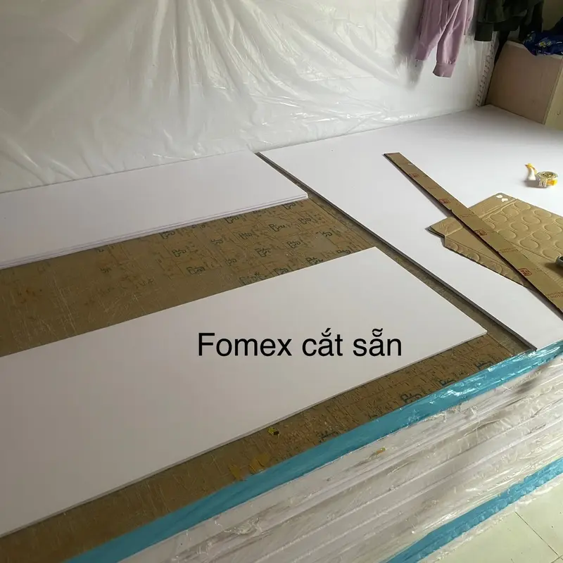 10 Tấm Fomex - PVC Foam - A2, A3, A4 (5mm, 8mm, 10mm) - Bìa làm Nội thất, mô hình Hanmade, Kiến trúc, Tàu thuyền 2