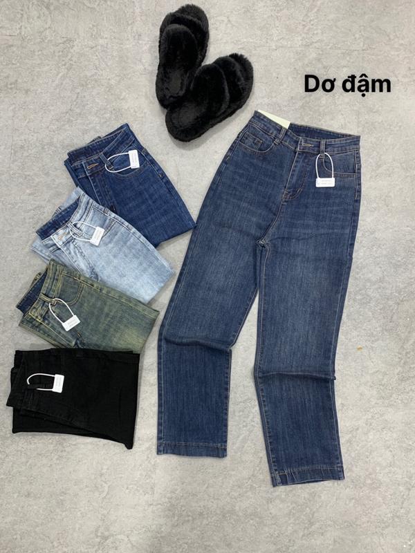 Quần Jean Ống Đứng Nữ Co Dãn - HẰNG CLOTHING