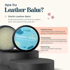 STARLIN Leather Balm Pelembab Tas Kulit Pembersih