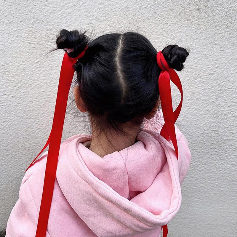 Product Introduction of Ne Zha 2 Cartoon Cute Ball Ribbon Hair Accessories Children's Performance Activity Prop 15