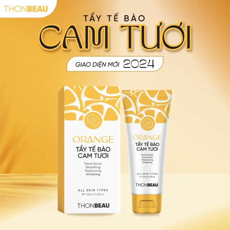 Kem Tế Bào Da Chết Cam Tươi -Chăm Sóc Da Làm Đẹp Da Skincare Nữ Dưỡng Ẩm Da Kem Face 3