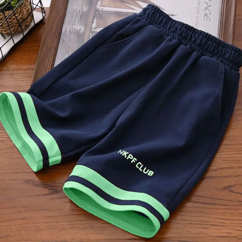 Bộ Đồ Mùa Hè Cho Bé Trai, Phong Cách Preppy, Áo Polo Có Ve Áo, ngắn Tay, Quần Đùi, Bộ Hai Mảnh, Thích Hợp Cho Bé Trai Trung Và Lớn, Bộ Sưu Tập Mùa Hè Năm 2025 7