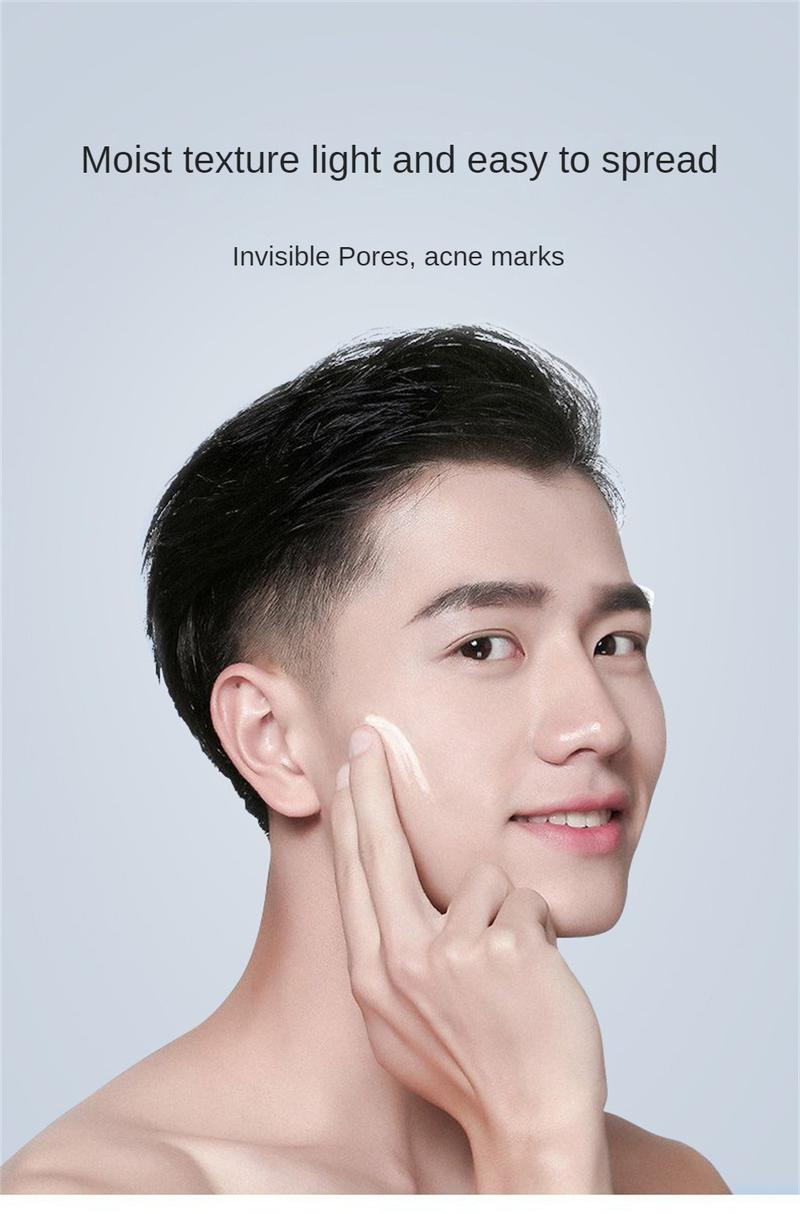 Product Introduction of Men BB Cream Waterproof Concealer Long Lasting Make Up Oil Control Natural Color 20