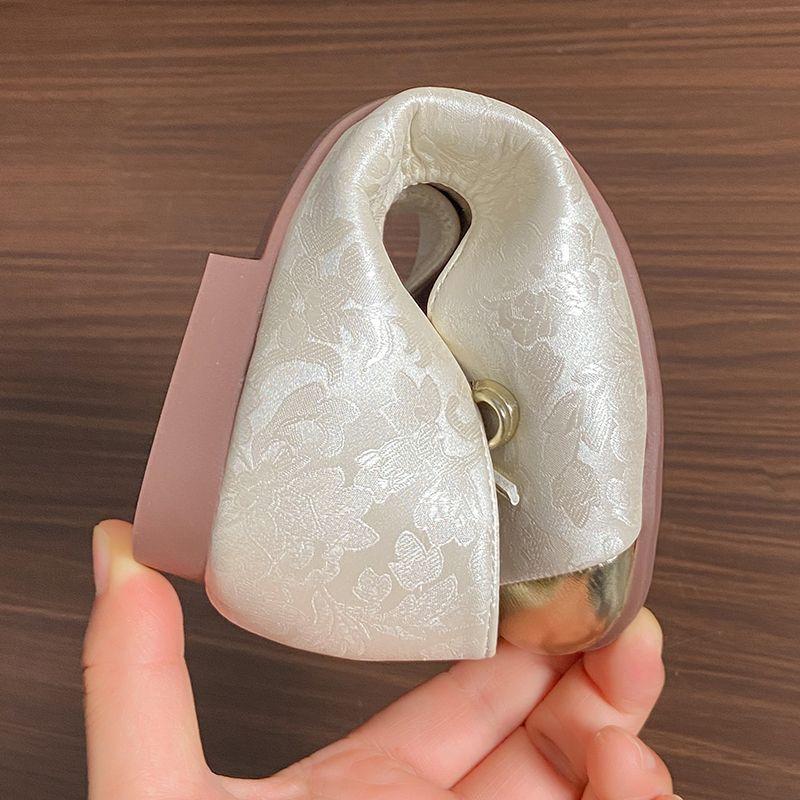 Giày Cao Gót Đế Bằng Gommino, Dành Cho Nữ, Hàng Mới Về 2024, Đế Mềm, Dễ Phối Đồ Phong Cách Trung Quốc Mới Phong Cách Phương Tây, Nhẹ, Thích Hợp Cho Người Nổi Tiếng Trên Internet, Cắt Nông, Thời Trang 4