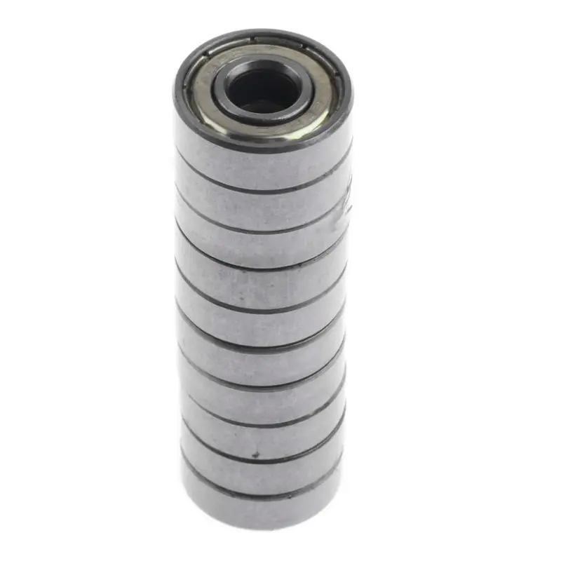 10 chiếc Vòng bi trượt băng nội tuyến & con lăn, trượt băng 608 Zz 4