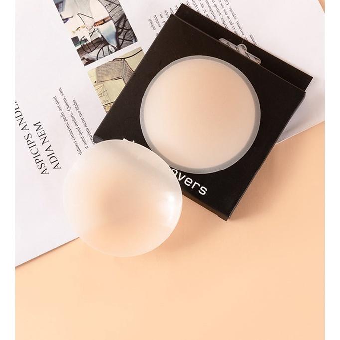 Miếng dán ngực Nữ silicon tự thân nhiệt không dùng keo, dán ti siêu dính bảo vệ nhũ hoa JOCOSI D172 Nữ Kem Women Voi Bra mieng  dannhiettuthan Sen Voan miếng  dán vùng chem chép miếng  dán  ngực 9