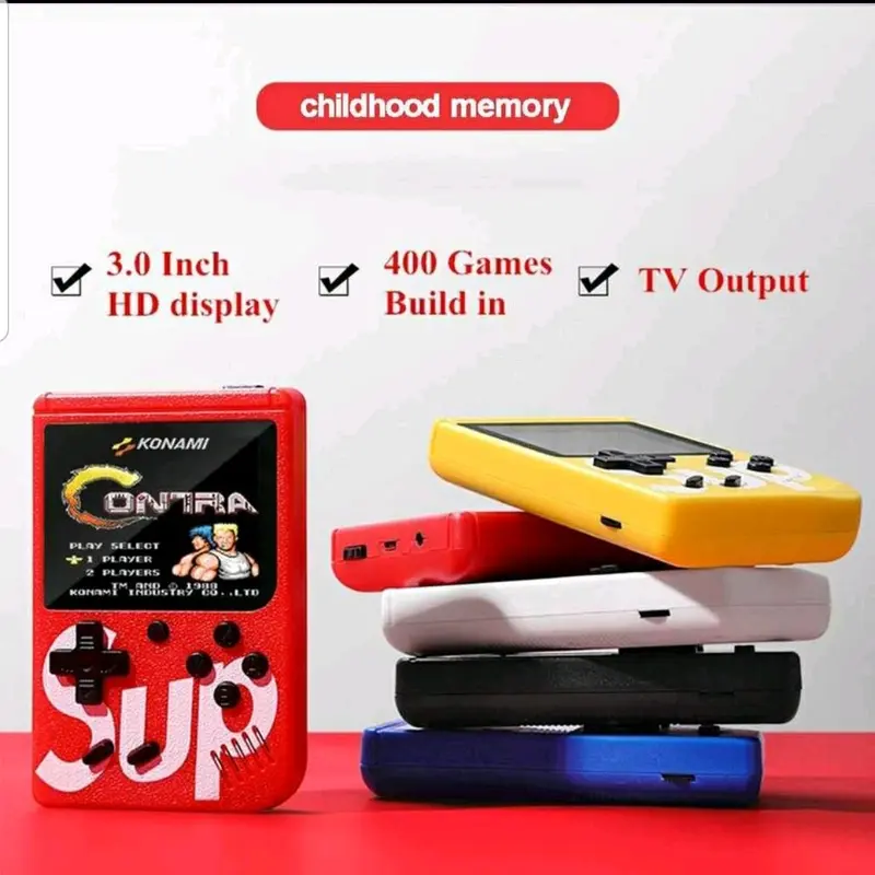 Gameboy Retro SUP 400 Games in 1 Gameboy console mini portable - Shop ...