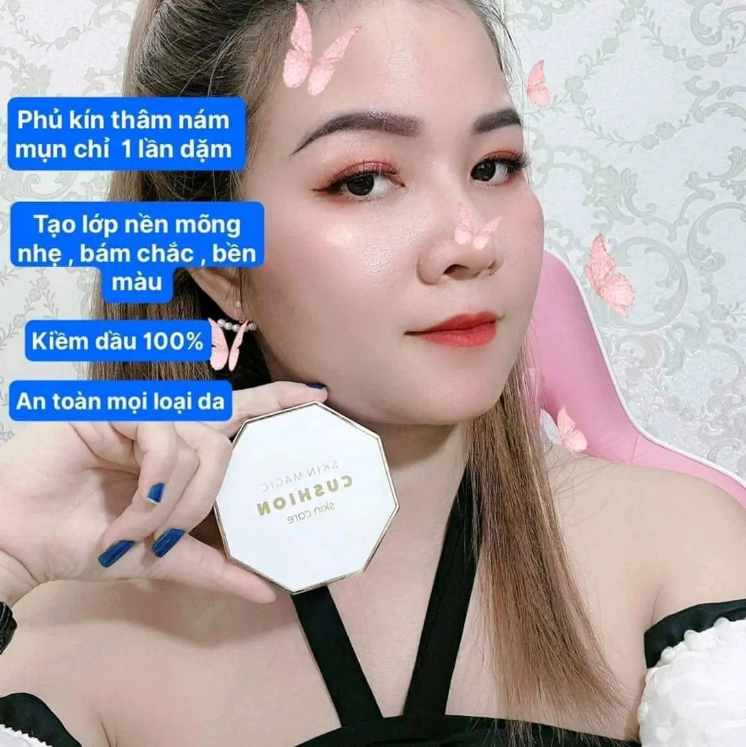 Phấn nước cushon:299k( tặng kèm 1 cây son siêu lì ) SPF 50 Kem dưỡng da Tất cả các loại da