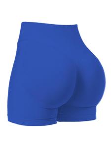 Shorts deportivos para gimnasio sin costuras con cintura en V para mujer, Shorts de yoga de alta elasticidad, Ropa deportiva para damas para uso interior y exterior, Ropa de entrenamiento para mujer, Ropa deportiva