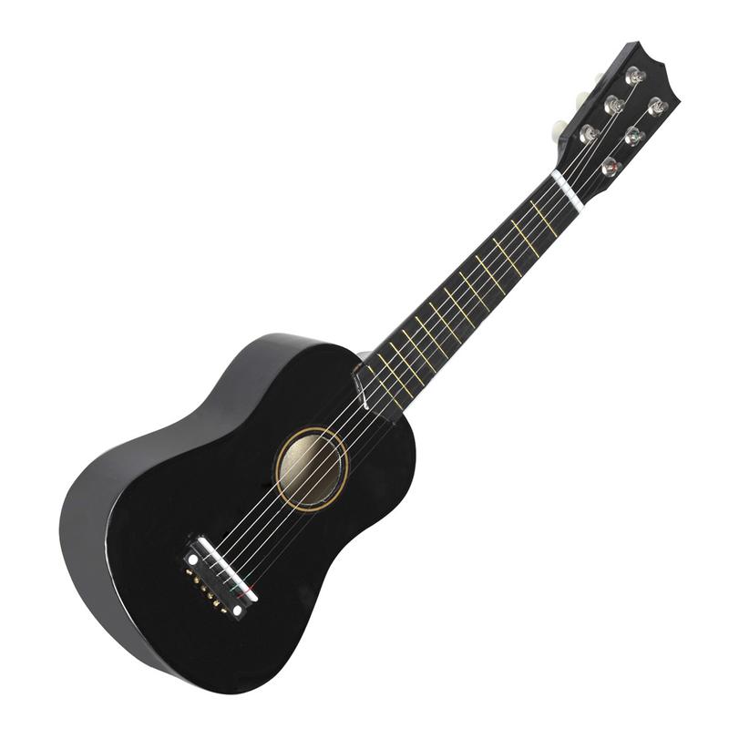 Product Introduction of Cross-border Hot-selling Colorful Basswood 21inch Small Guitars Children's Toys Playable Wooden Guitars Wholesale Starting from 20pcs Guitar 14