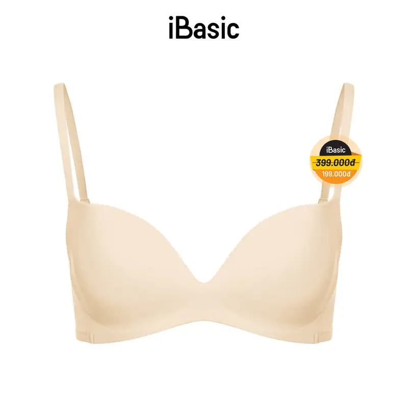 Áo ngực mút vừa iBasic không đường may lazercut BRAW033 Women Nữ 2