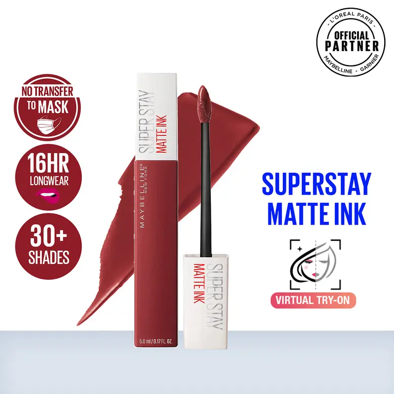 Maybelline Superstay Matte Ink Tahan Hingga 16 jam 3