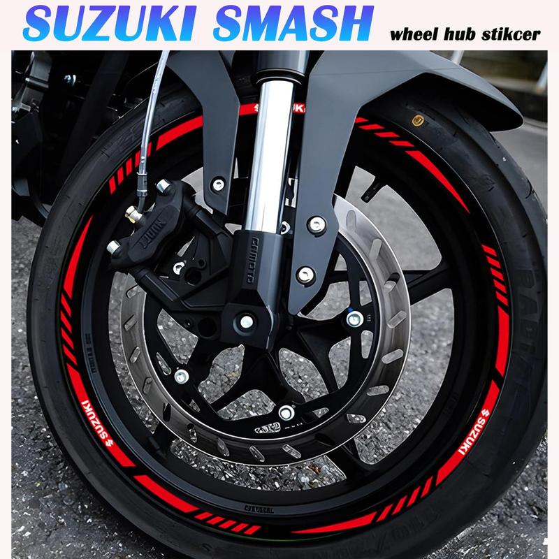 For Suzuki SMASH Motorcycle Sticker Reflective Waterproof MAGS - TikTok ...