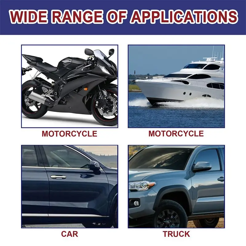 3 In 1 Car Paint Spray, Quick Coating Car Wax Polish, Plastic Coating Agent, Nano Coating Spray, Automotive Paint Care Product, Multifunctional Plastic Coating, Car Detailing Kit, Coating Renewal Agent, Interior Detailing Kit, Deep Scratch Repair 8