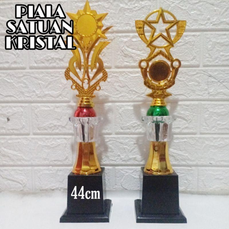 custum piala murah satuan kristal 1