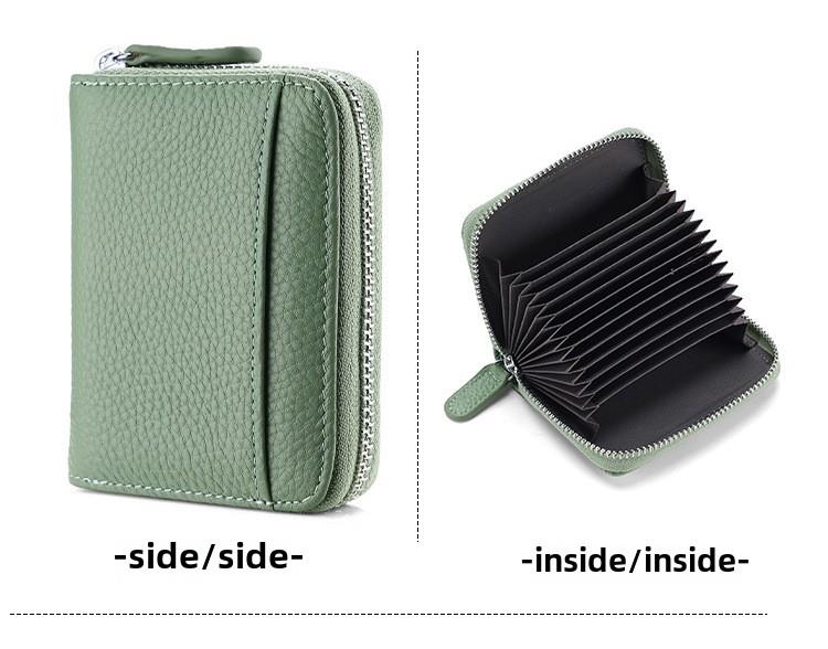 Product Introduction of RFID Blocking Organizer Card Holder: Multi-Function Wallet for Credit Cards, Bank Cards, and Business Cards, for Women and Men card  holder  wallet 7