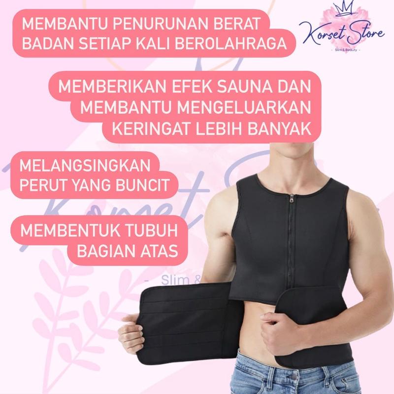 Man Cloth Double Strap / Korset Pria 1
