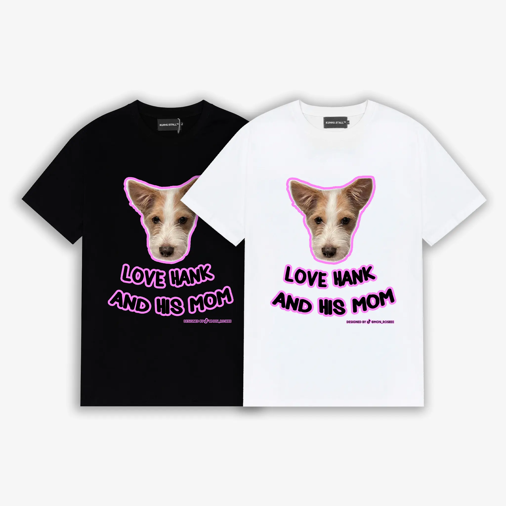 LOVE HANK & HIS MOM TEE - Áo thun của Kuhhu Stall