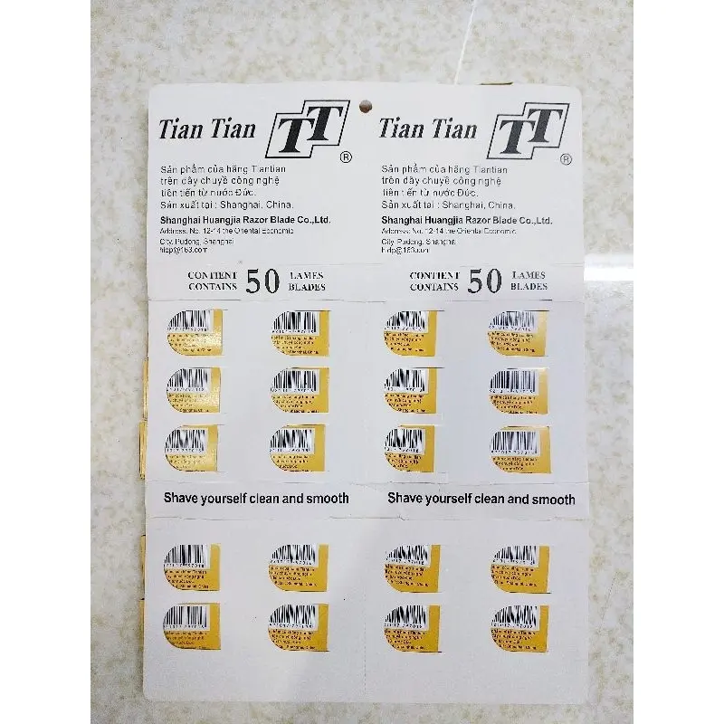 VĨ 100 LƯỠI LAM TITAN TITAN Cạo Râu 1