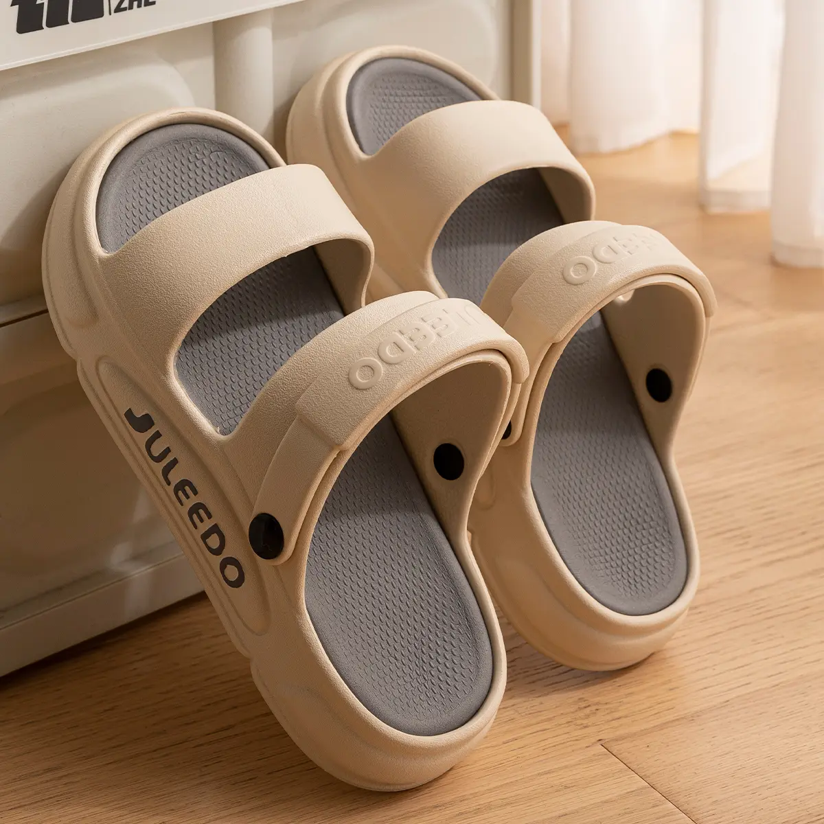 Driving Slippers Men's 2024 New Non-Slip Deodorant Comfortable Eva Driver Work Sandals Men's Summer Outdoor Wear Flipflop Footwear