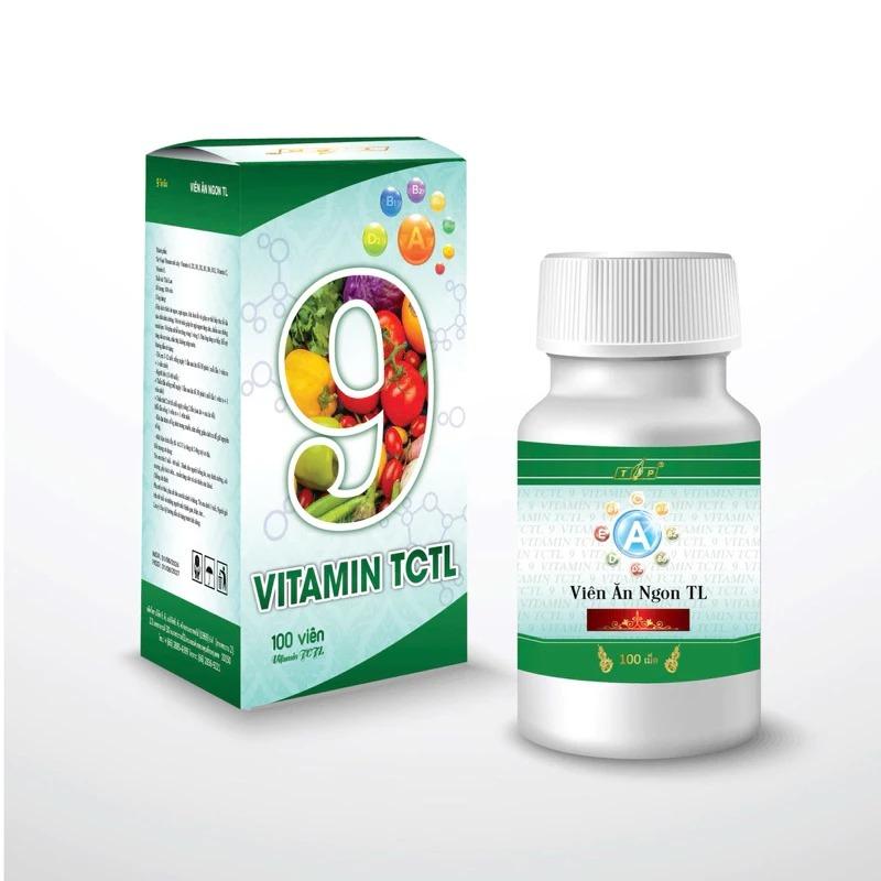Combo 3 hộp Viên ăn ngon TL 100V , giúp tăng cân an toàn với 9 loại vitamin, hỗ trợ tăng cơ bắp và sức khỏe 3